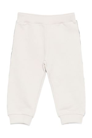 beige cotton trousers BALMAIN PARIS KIDS | BX6550Z3183107